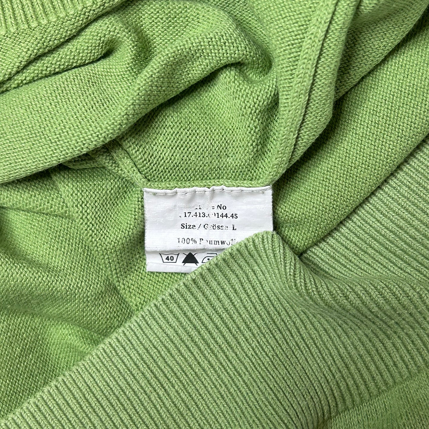 Secondhand green cotton Renato Cavalli Sweater