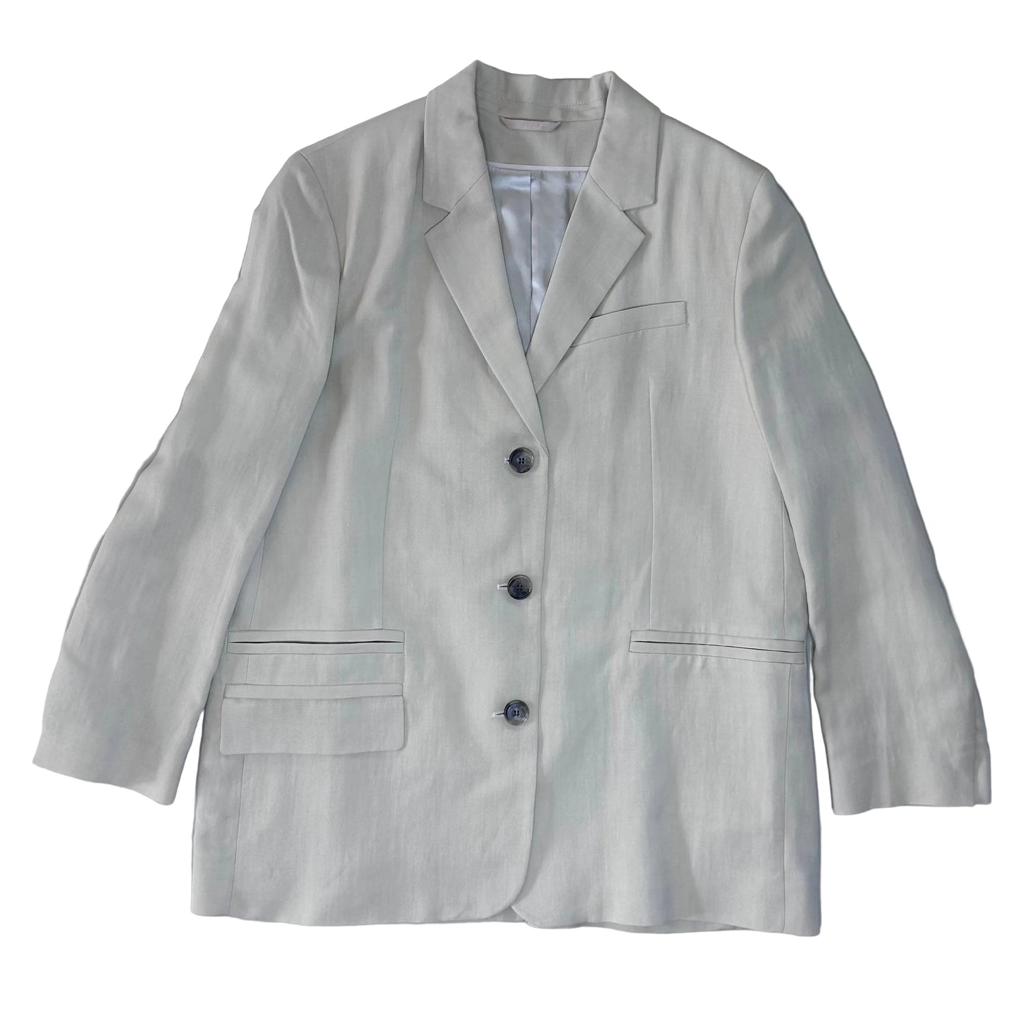 Secondhand beige linen COS Blazer