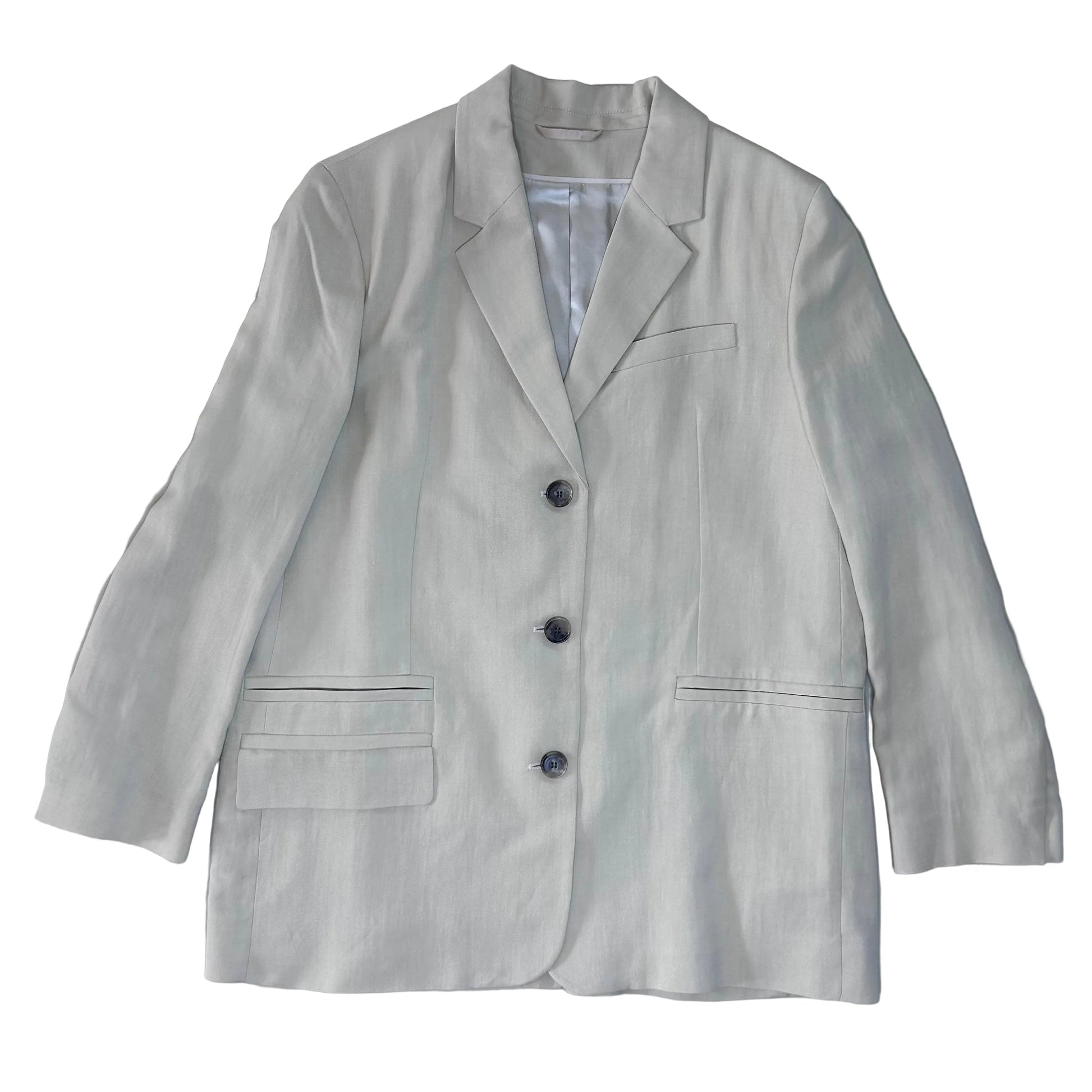 Secondhand beige linen COS Blazer