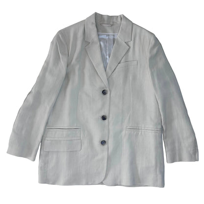 Secondhand beige linen COS Blazer