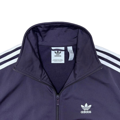 Secondhand aubergine Adidas Trackjacket