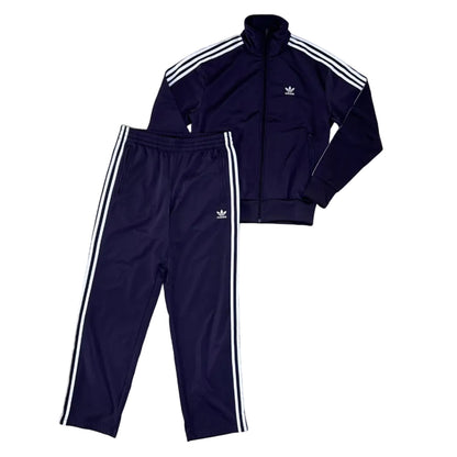 Secondhand aubergine Adidas Tracksuit Pants and Jacket