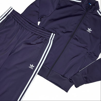 Secondhand aubergine Adidas Tracksuit Pants and Jacket