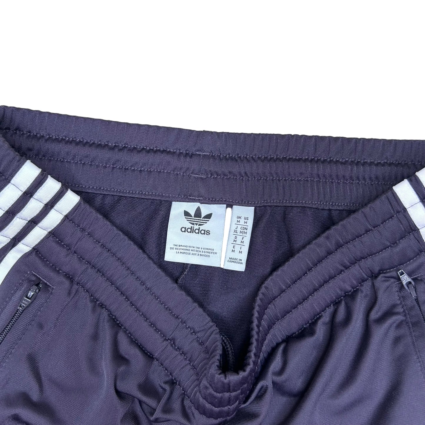 Secondhand aubergine Adidas Trackpants