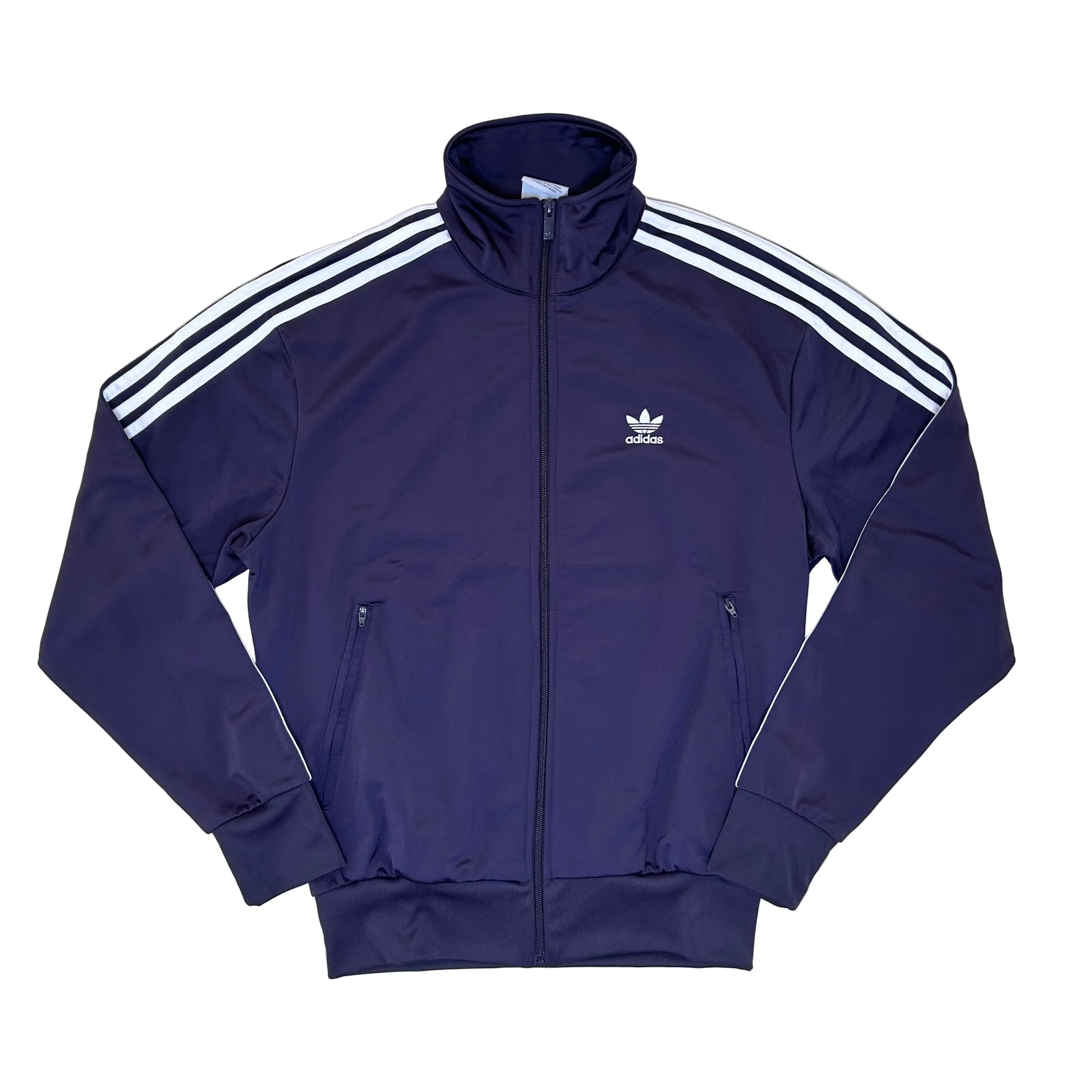 Secondhand aubergine Adidas Trackjacket
