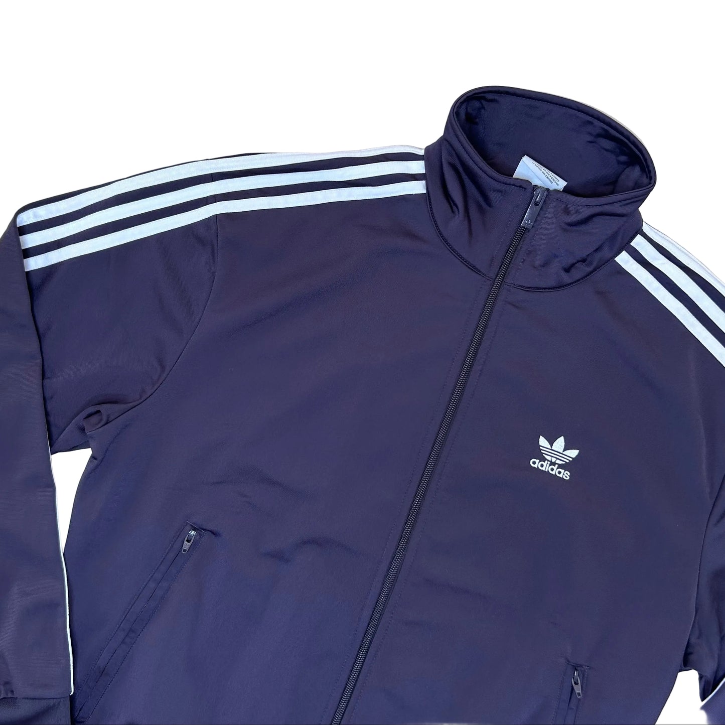 Secondhand aubergine Adidas Trackjacket