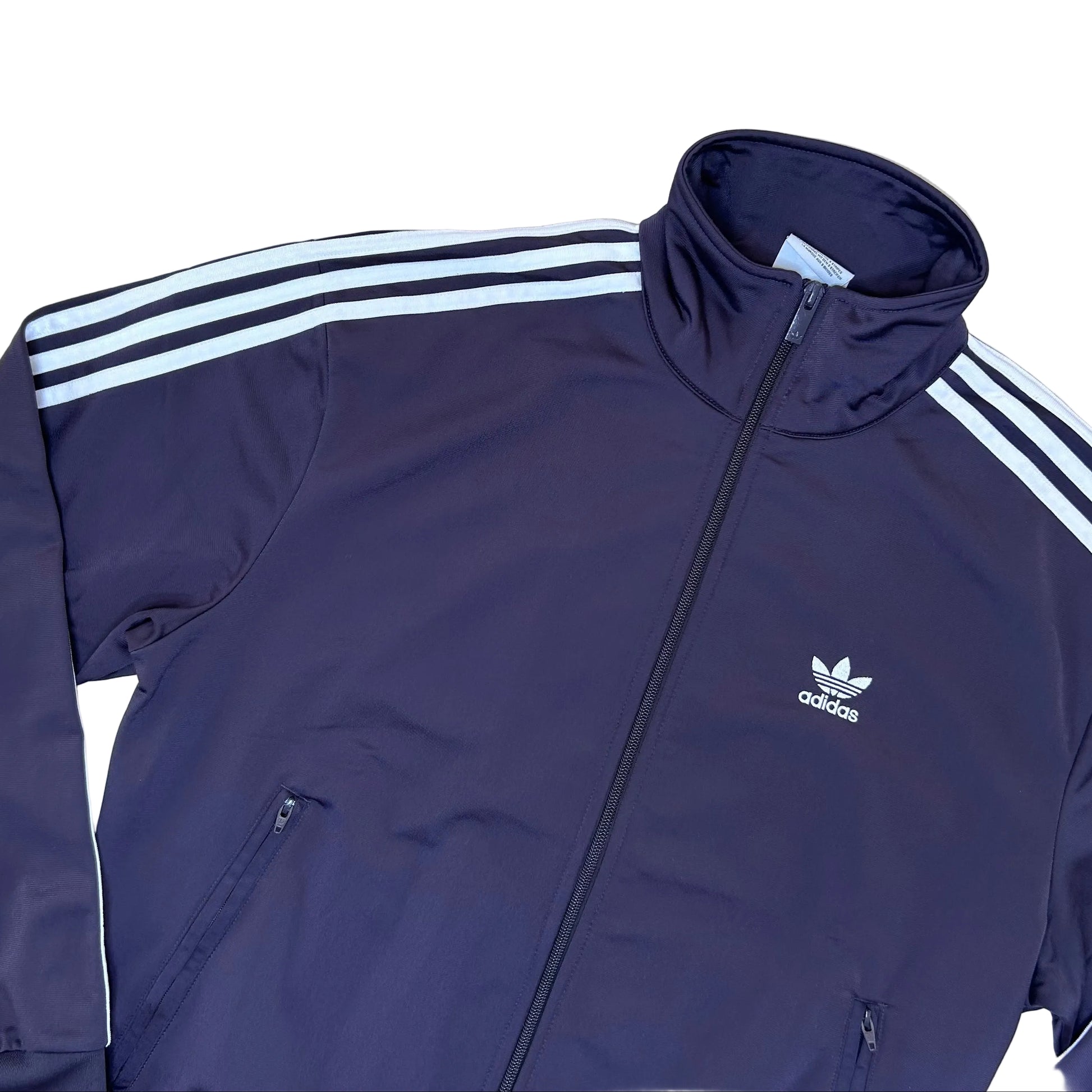 Secondhand aubergine Adidas Trackjacket