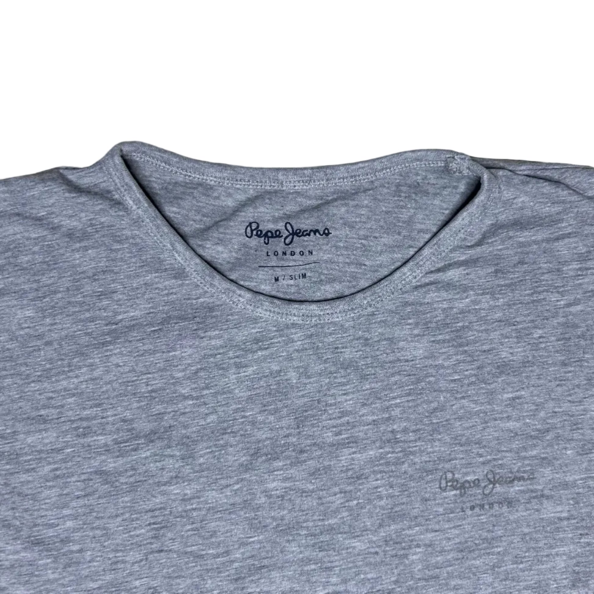 Secondhand grey cotton Pepe Jeans T-Shirt 