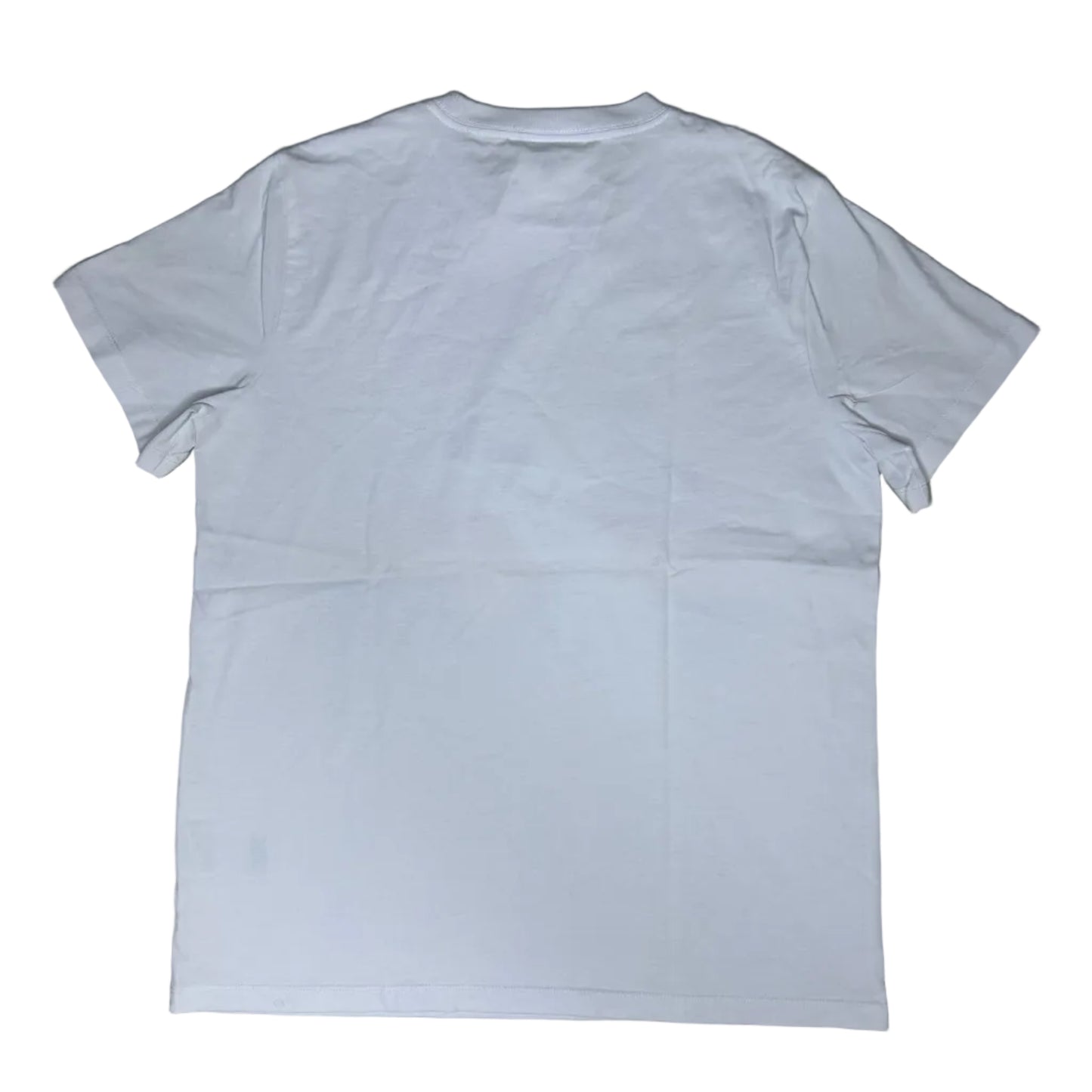 Secondhand white cotton Ganni T-Shirt with colorful graphic print