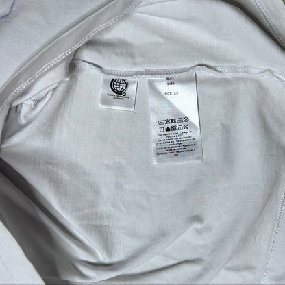 Secondhand white cotton Ganni T-Shirt with colorful graphic print