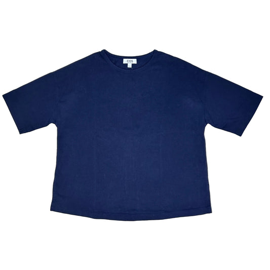 Secondhand dark blue cotton COS T-Shirt