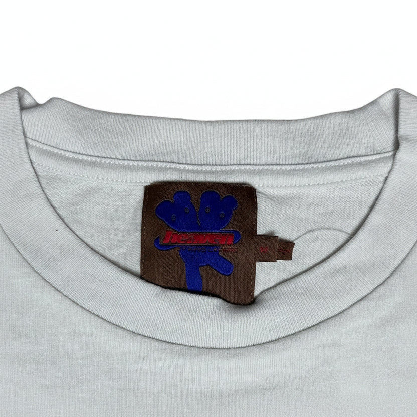 Secondhand white Heaven by Marc Jacobs T-Shirt with colorful graphic print 