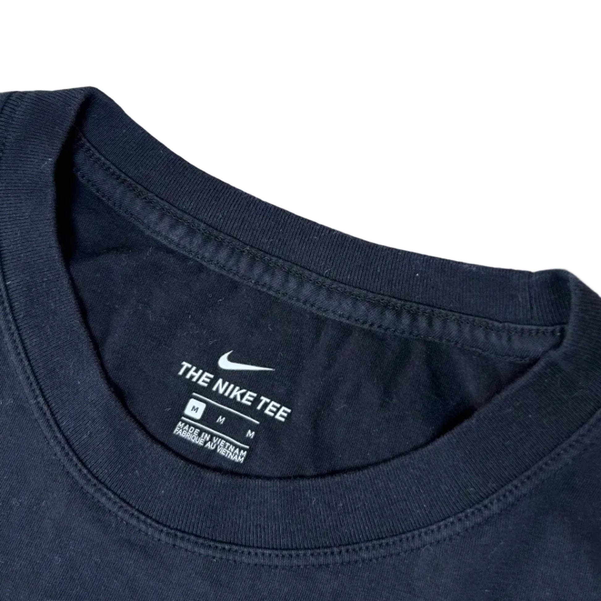Secondhand black Nike T-Shirt with Rhinestones 
