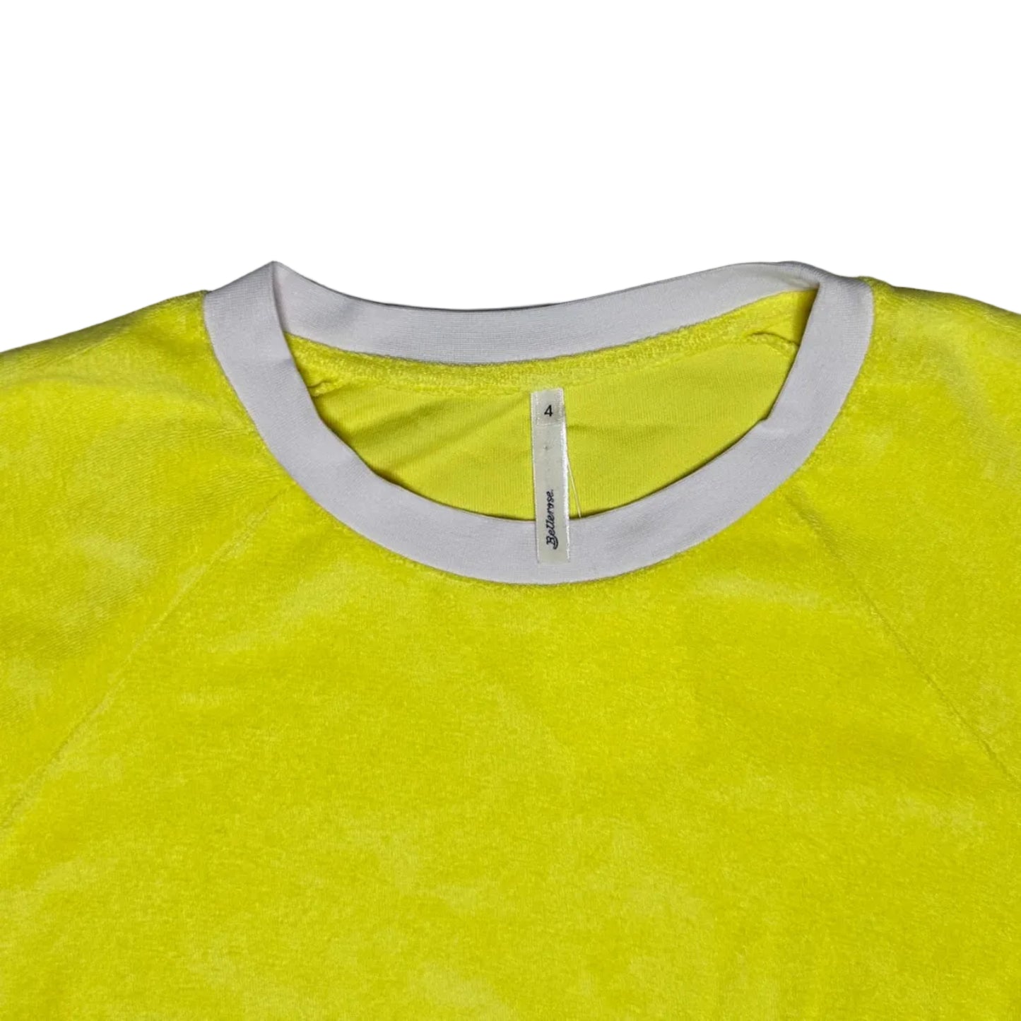 Secondhand yellow terrycloth Bellerose T-Shirt 