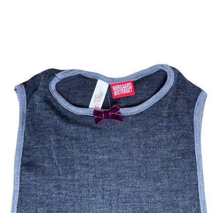 Secondhand grey wool Mads Norgaard x Caro Editions #101 Top 