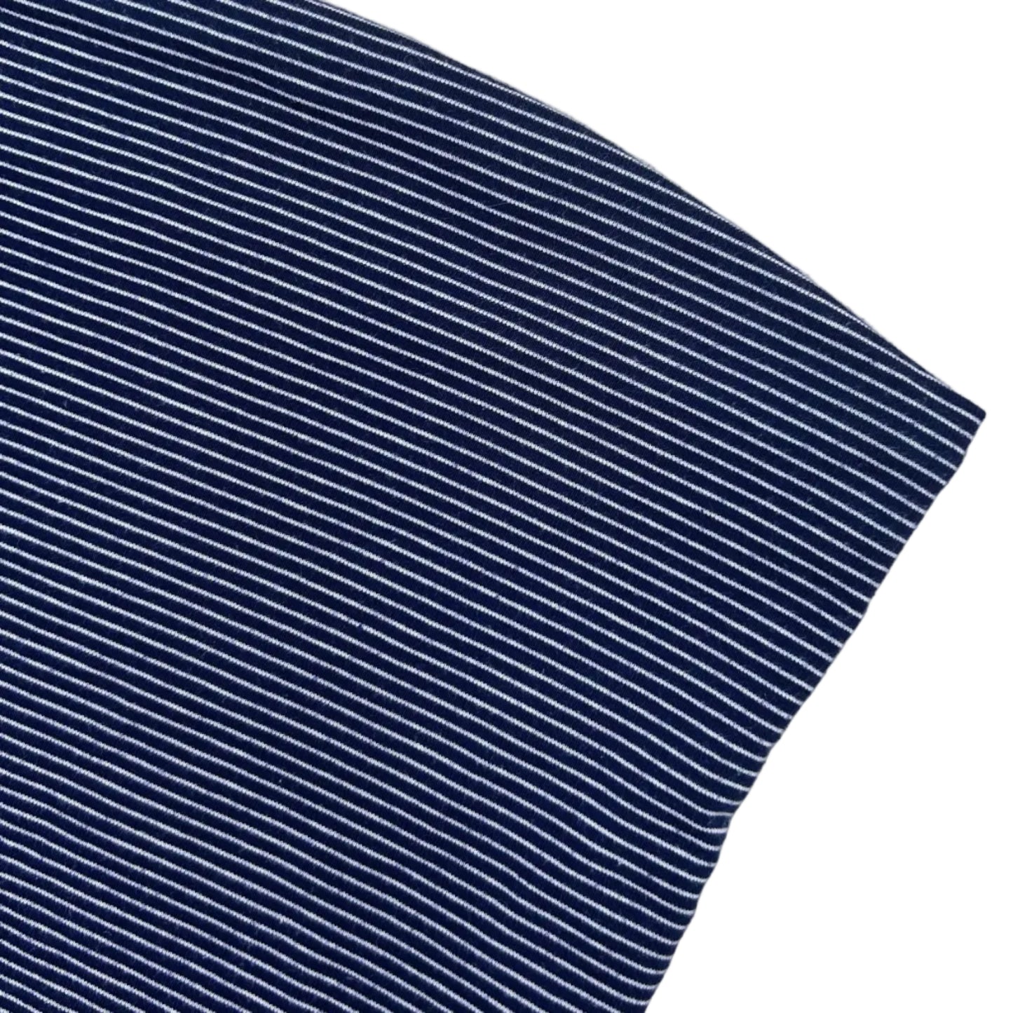 Secondhand cotton blue and white striped Brandy Melville Tube Top 