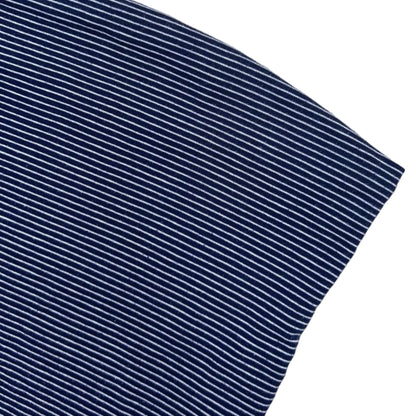 Secondhand cotton blue and white striped Brandy Melville Tube Top 