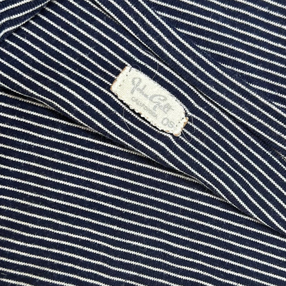 Secondhand cotton blue and white striped Brandy Melville Tube Top 