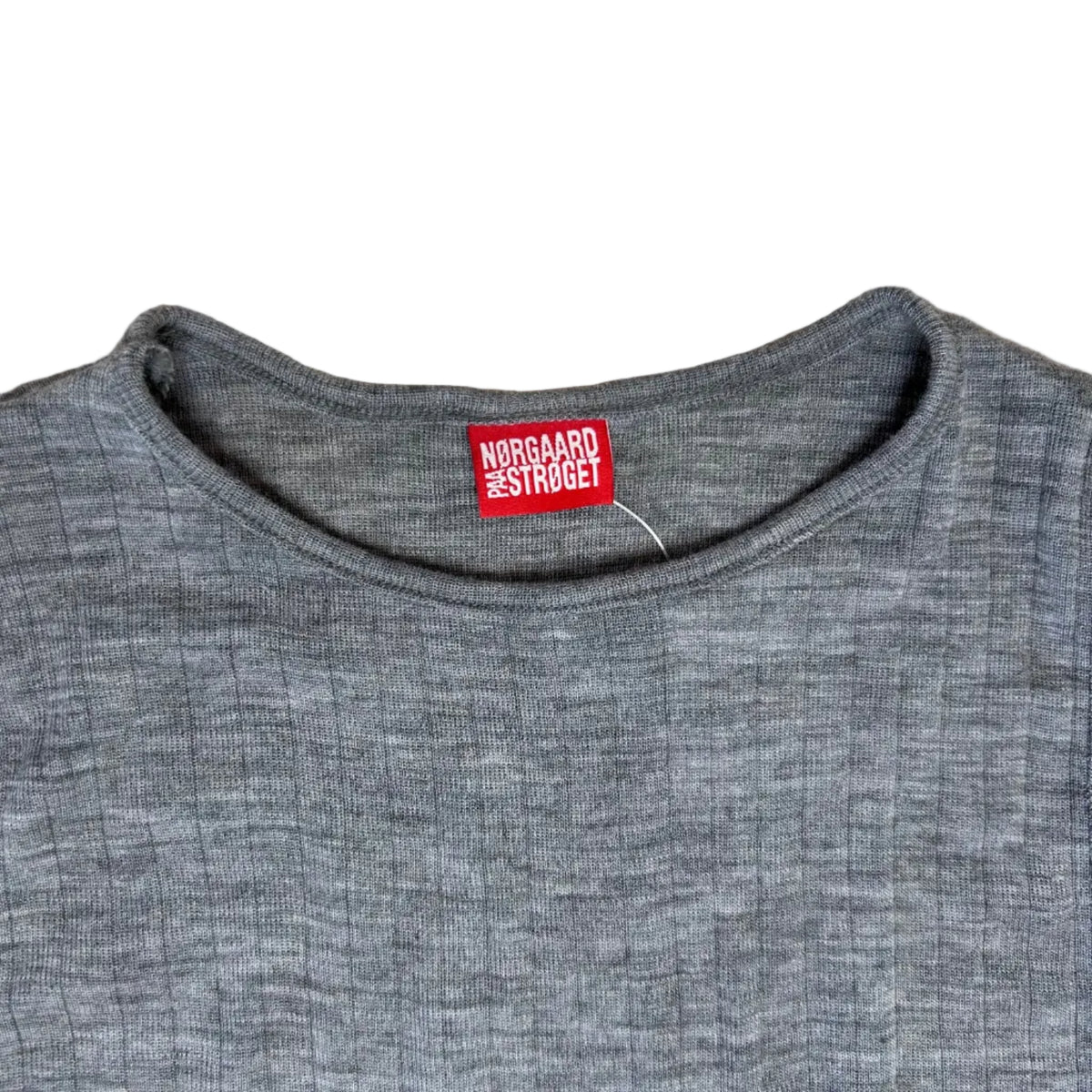 Secondhand grey wool Mads Norgaard #101 Top 