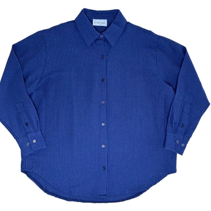 Secondhand dark blue striped Butter&Hazel Blouse