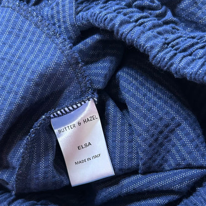 Secondhand dark blue striped Butter&Hazel Pants