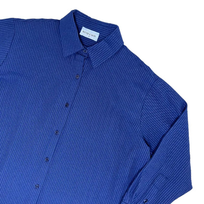 Secondhand dark blue striped Butter&Hazel Blouse