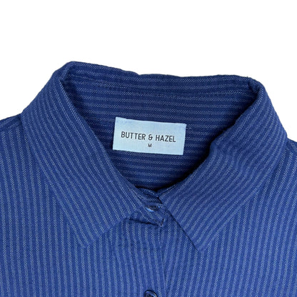 Secondhand dark blue striped Butter&Hazel Blouse