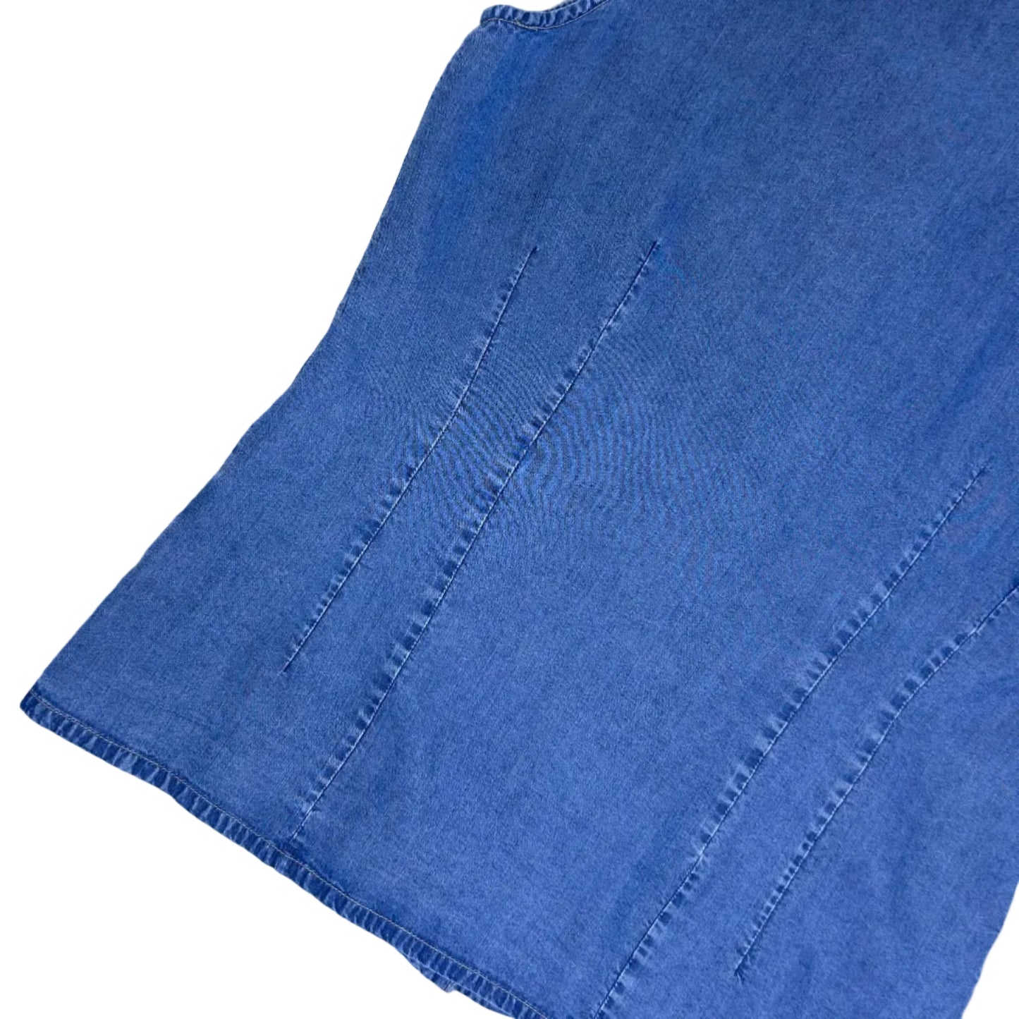 vintage denim blouse