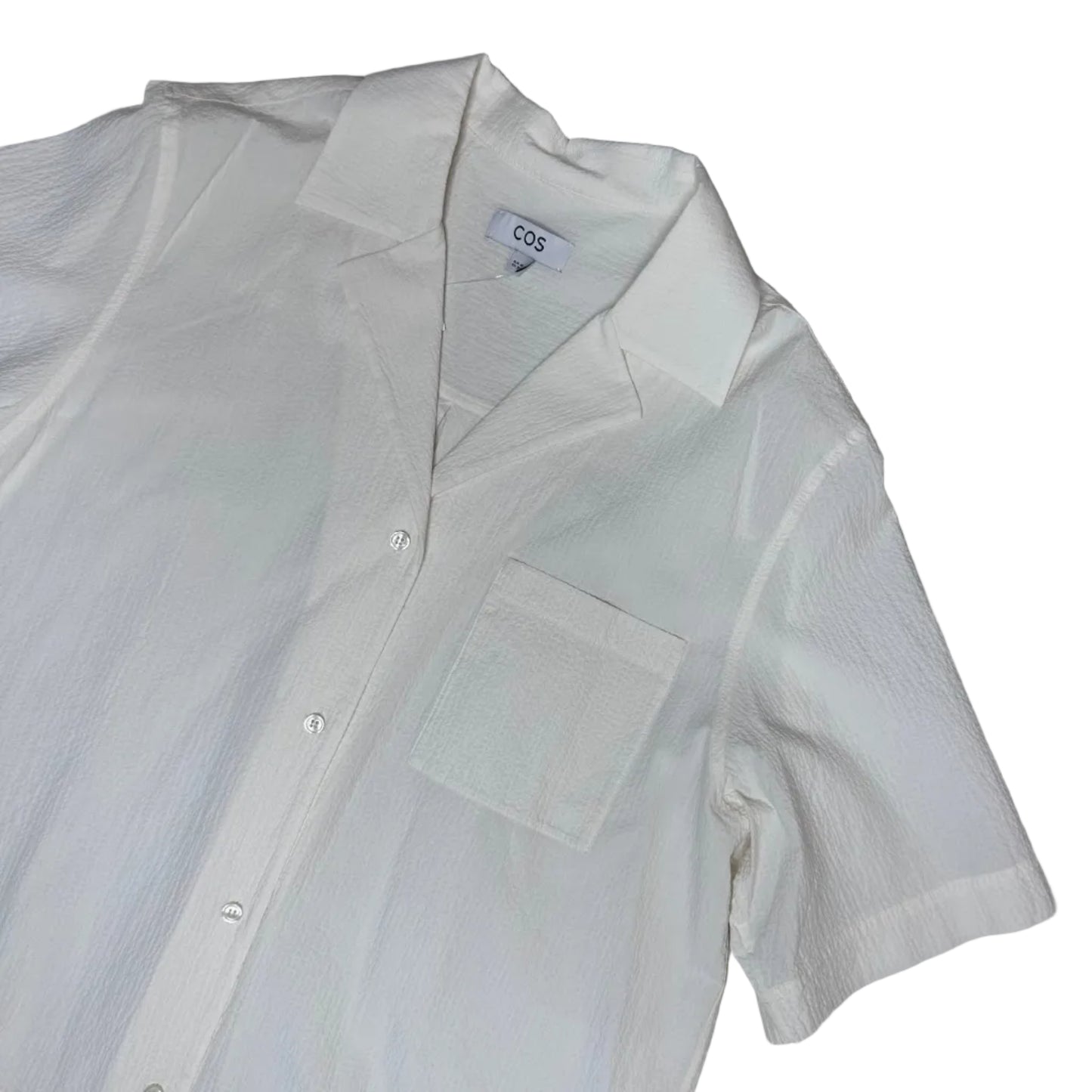 Secondhand white cotton COS Blouse 