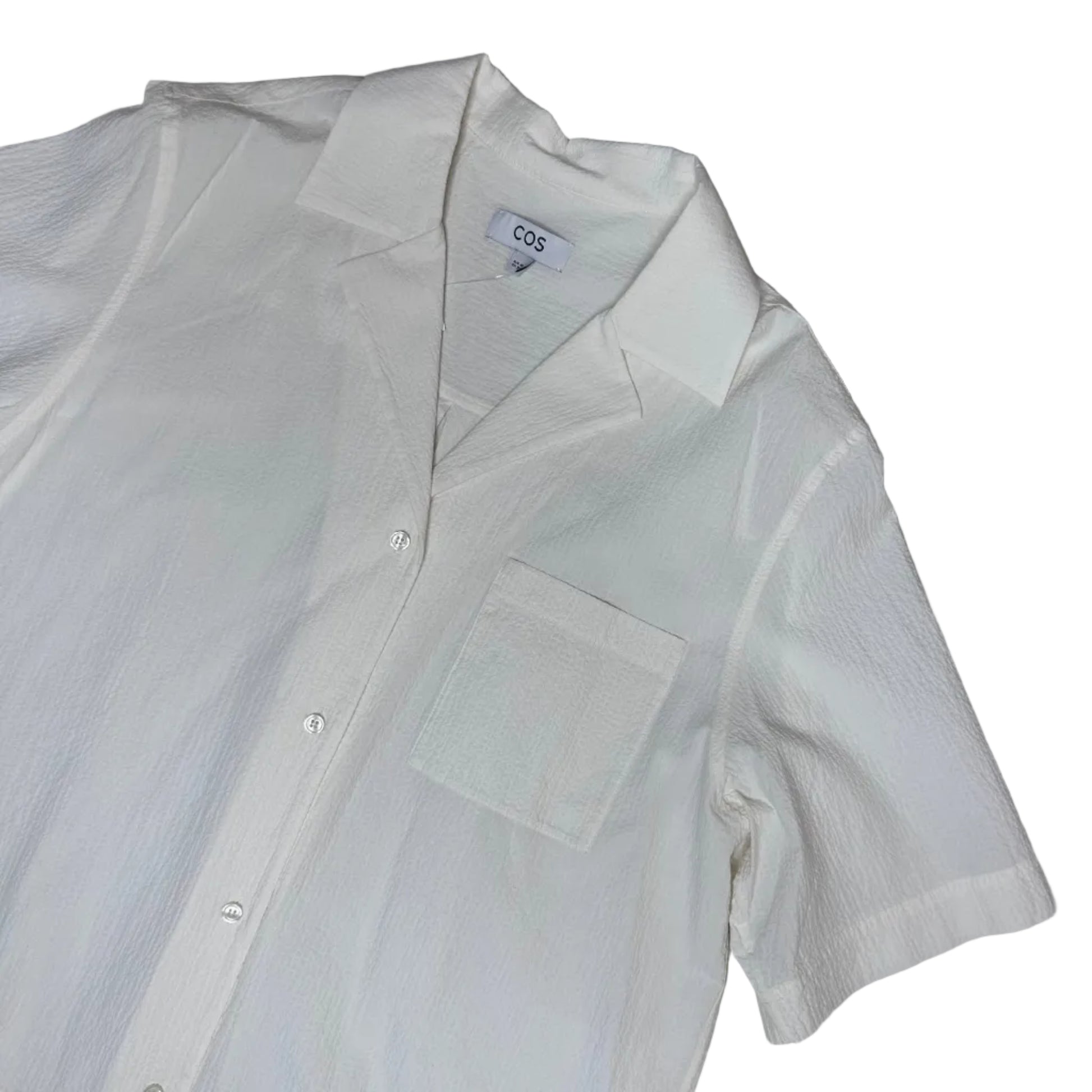 Secondhand white cotton COS Blouse 
