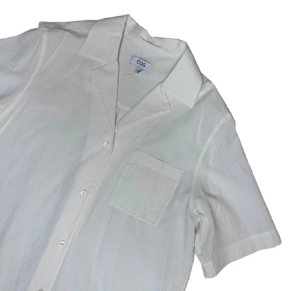 Secondhand white cotton COS Blouse 