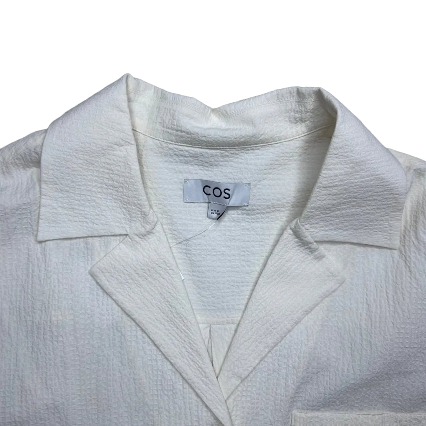 Secondhand white cotton COS Blouse 
