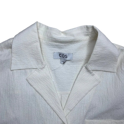 Secondhand white cotton COS Blouse 