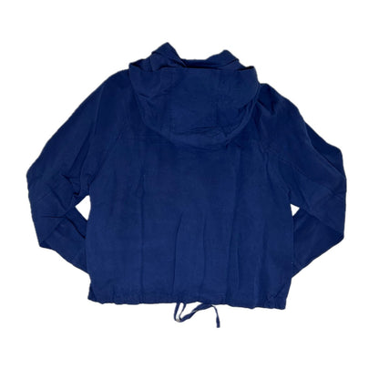Secondhand dark blue Cos Blouse with Hood 