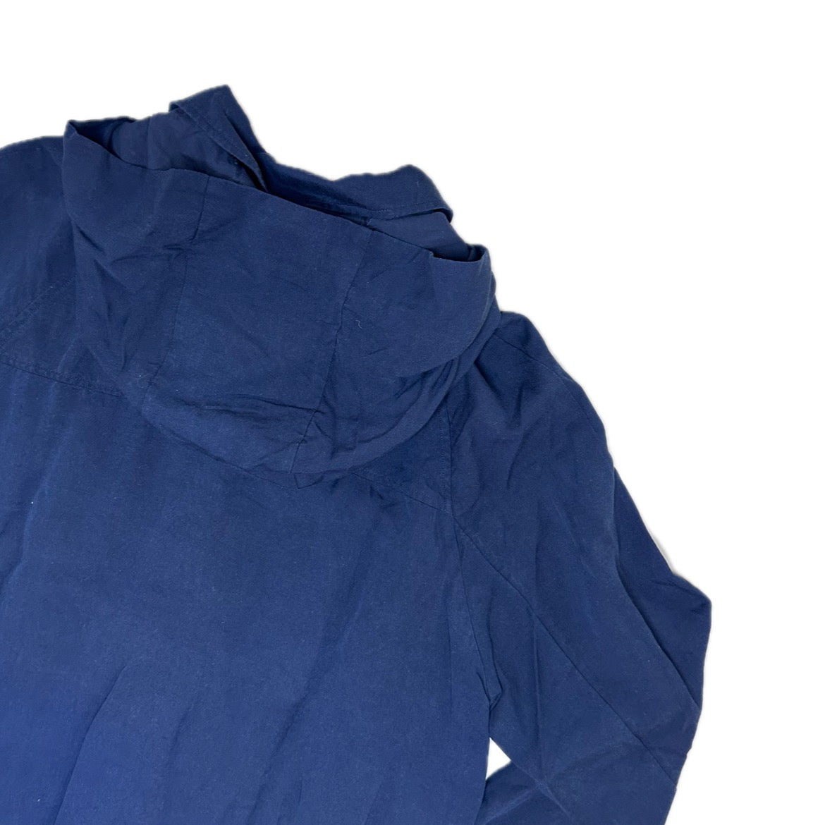 Secondhand dark blue Cos Blouse with Hood 