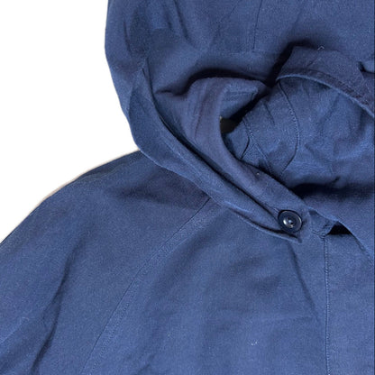 Secondhand dark blue Cos Blouse with Hood 
