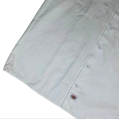Secondhand white Dickies Shirt with Short Sleeves 