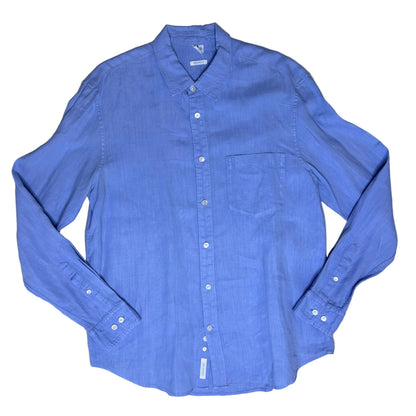 Secondhand light blue linen Arket Shirt 
