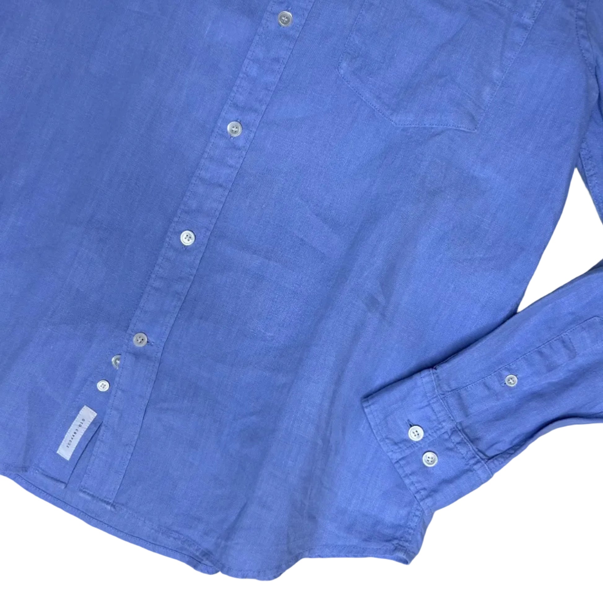 Secondhand light blue linen Arket Shirt 