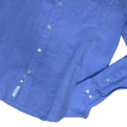 Secondhand light blue linen Arket Shirt 