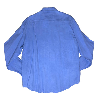 Secondhand light blue linen Arket Shirt 