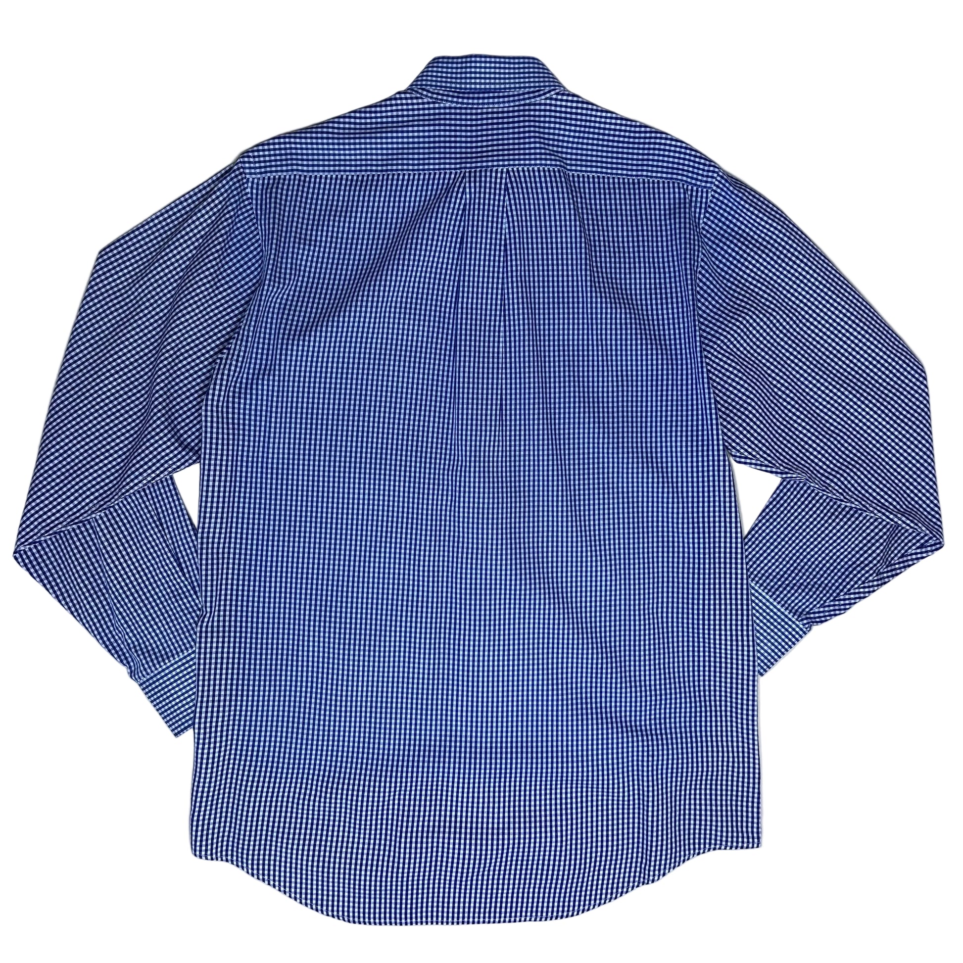 Vintage white and blue checkered Shirt