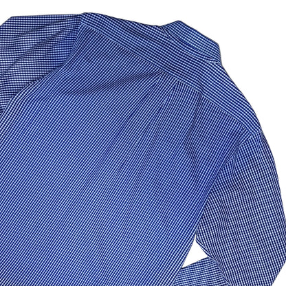 Vintage white and blue checkered Shirt