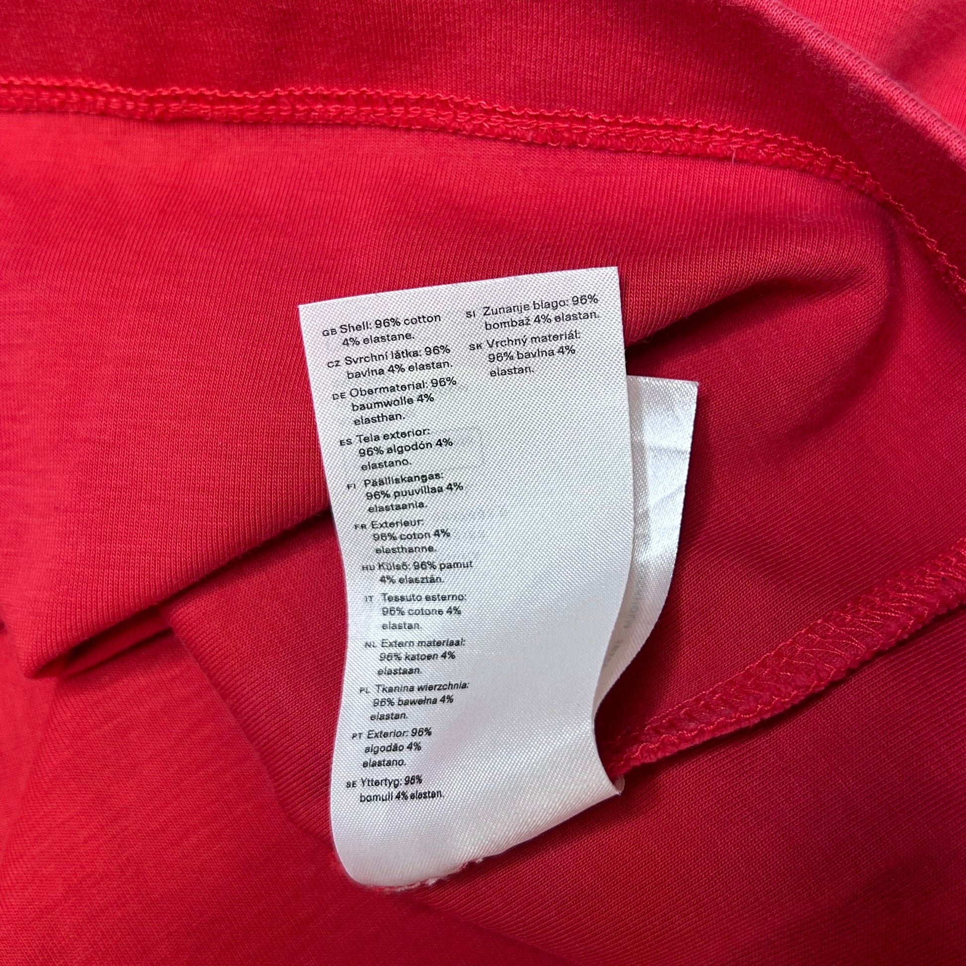 Secondhand red cotton Arket T-Shirt 