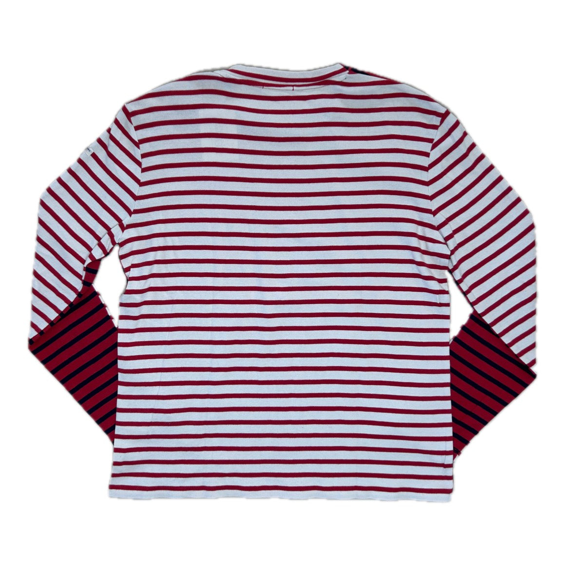 Secondhand red, white and dark blue striped cotton Scotch&Soda Longsleeve