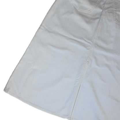 Secondhand white denim cotton COS  Maxi Skirt