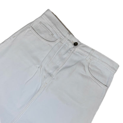 Secondhand white denim cotton COS  Maxi Skirt