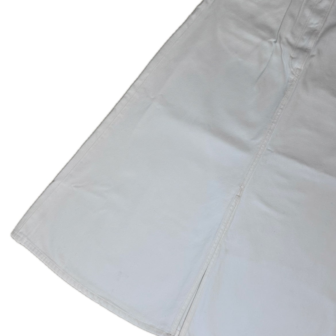 Secondhand white denim cotton COS  Maxi Skirt