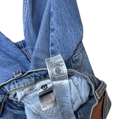 Secondhand blue cotton Levi's 70s Denim Shorts 