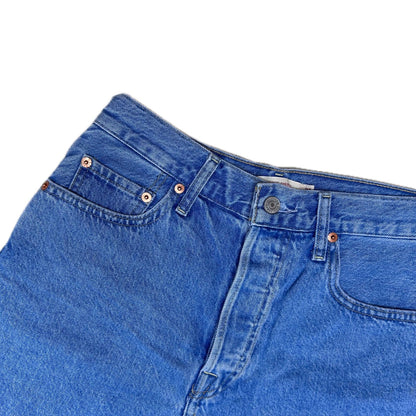 Secondhand blue cotton Levi's Robcage Denim Shorts